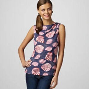 Lilly Pulitzer Great Escape Seashell Tank Top M